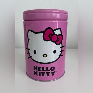 Hello Kitty Pink and White Decorative Tin